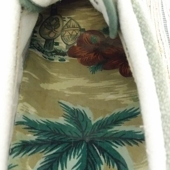 Tommy Bahama L'ATITUDE Green Canvas Casual shoes - Men's Size 11 - Picture 4 of 13